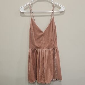 Gianni Bini Velvet Romper